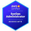 Le badge de la certification "Certified SysOps Administrator – Associate" de Christian Phu
